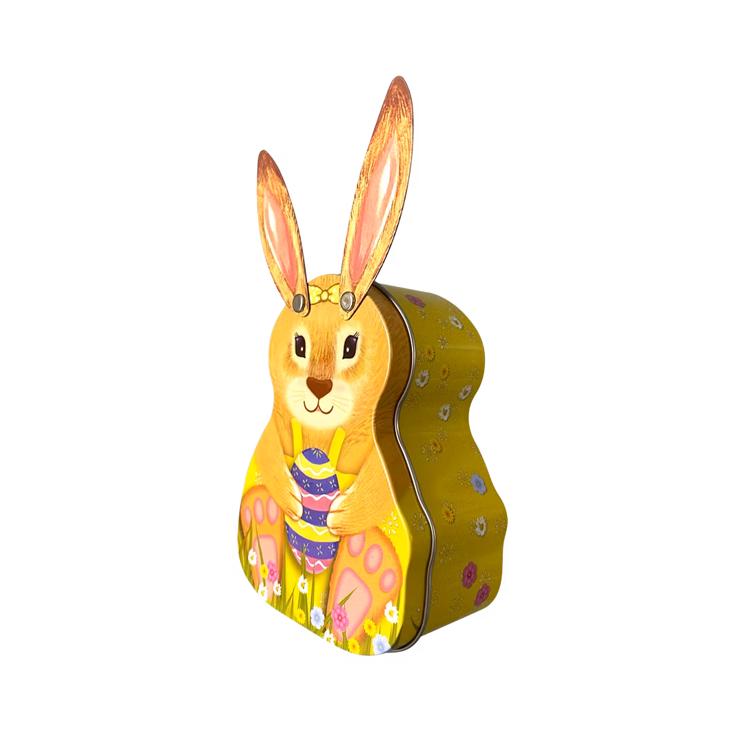 Plåtburkar Påskkaniner (4 olika motiv att välja bland)