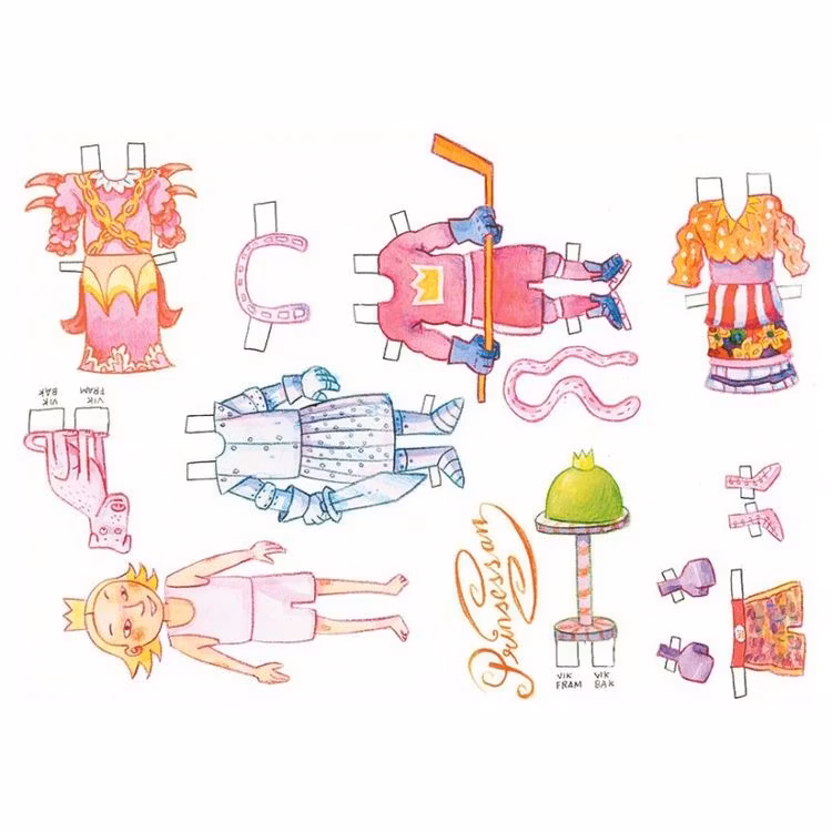 Klippdocka - Prinsessan