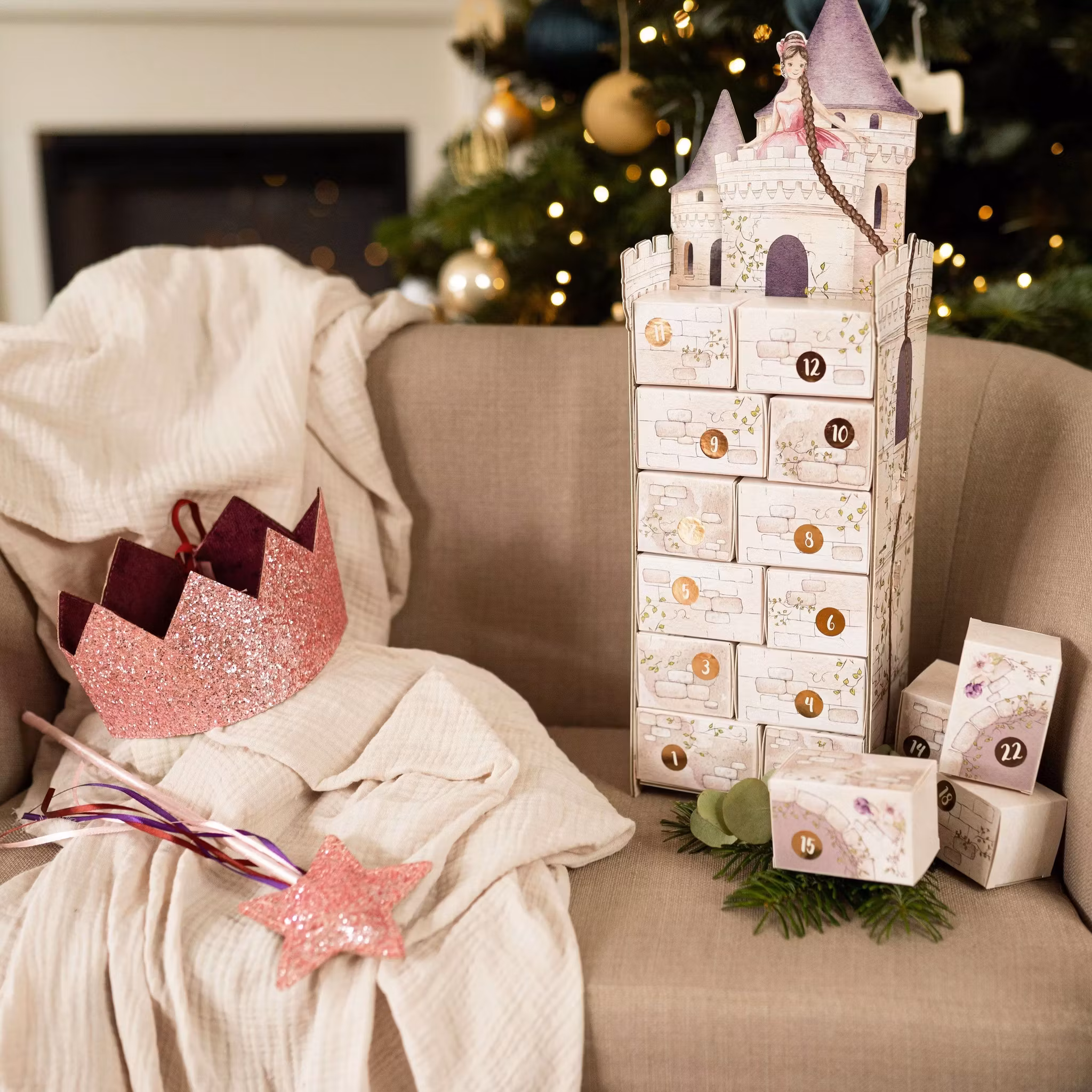 Adventskalender du fyller själv - Rapunzel