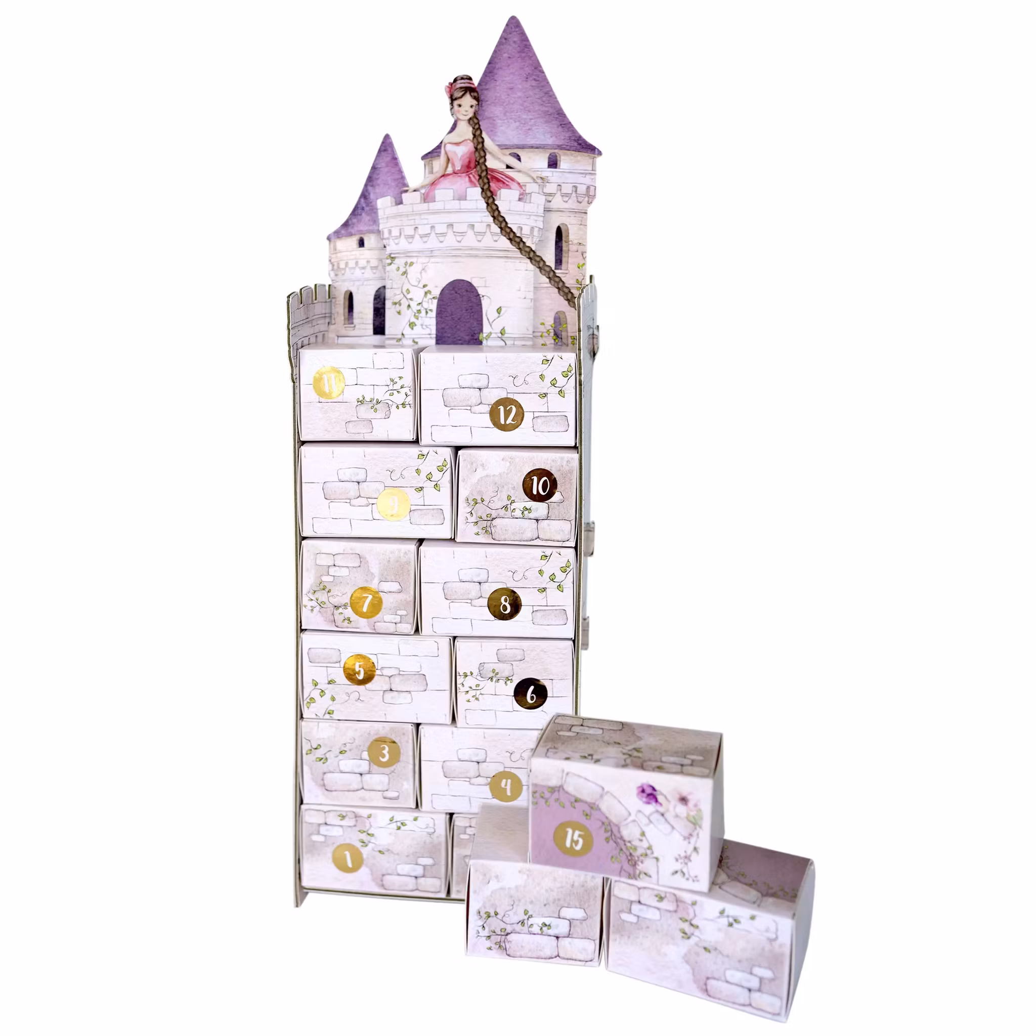 Adventskalender du fyller själv - Rapunzel