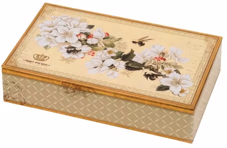 Vacker låda  - Blommande kvist