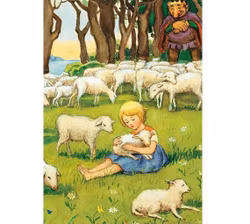 Enkelt Kort - Resan till landet Längesen - Lammen (Fraktfritt)