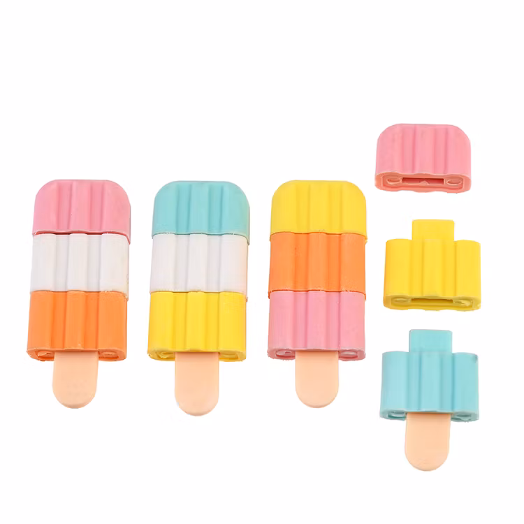 Glasspinnar - 4 st sudd med doft av vanilj