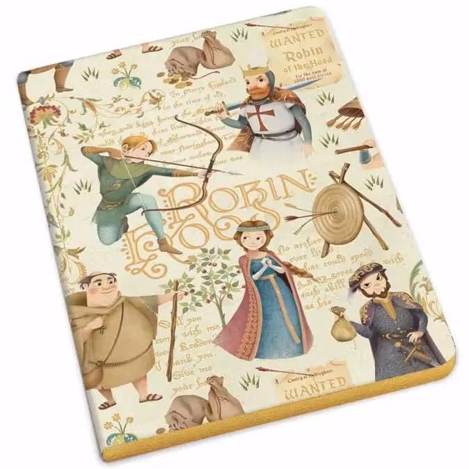 Anteckningsbok - Robin Hood (A5-format, linjerad)