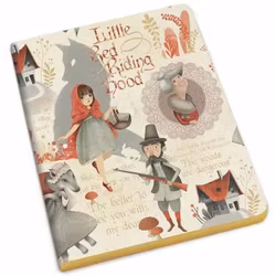 Anteckningsbok - Rödluvan (A5-format, linjerad)