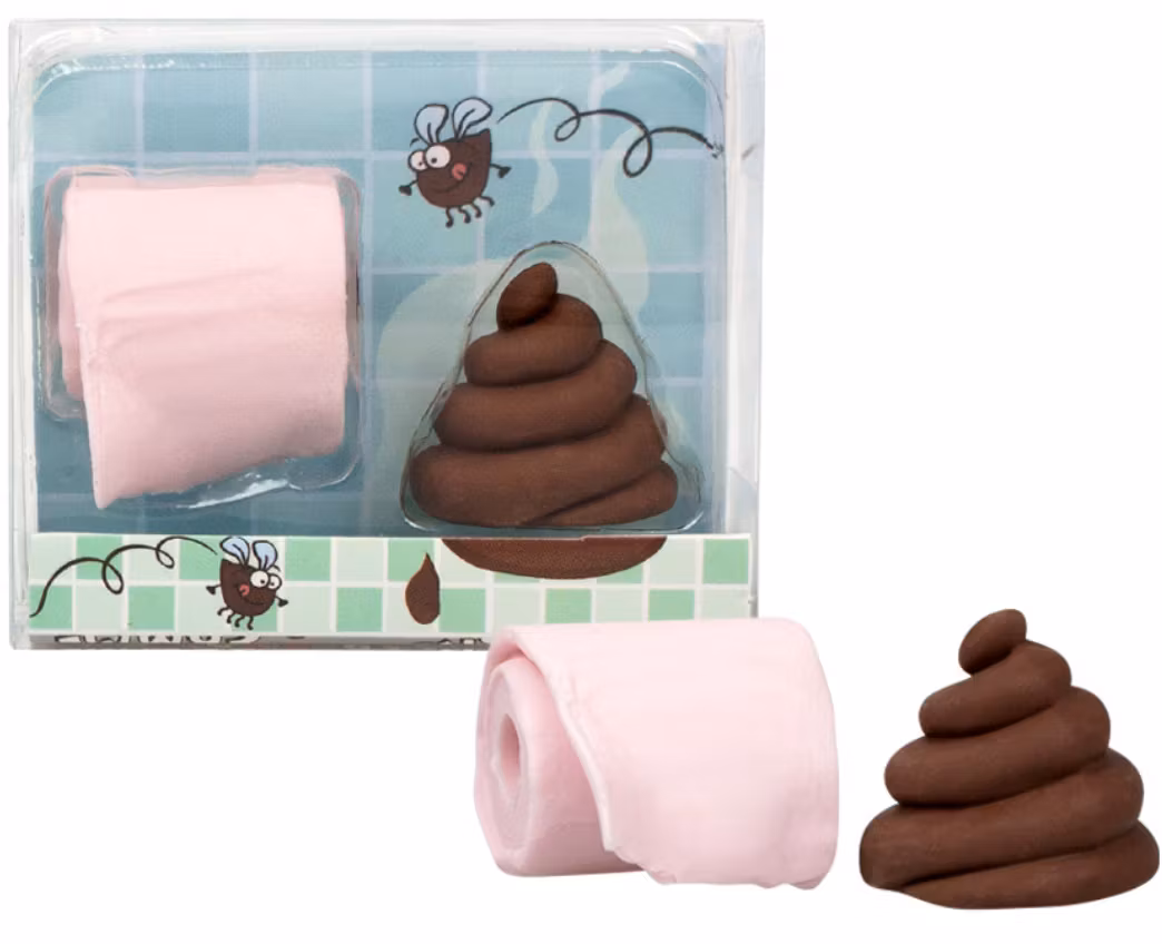 Bajs och toalettpapper - Välj själv vilken variant du vill ha