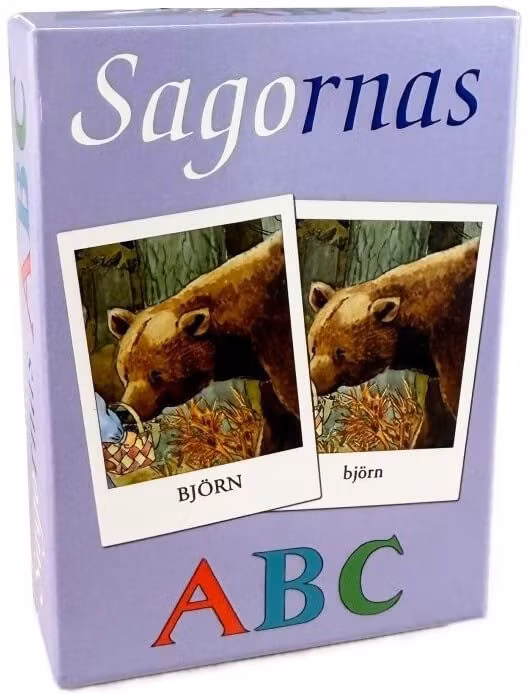 Kortspel - Lär dig Sagornas ABC