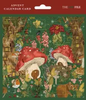 Adventskalender med kuvert - Sagoskogen (Fraktfritt)