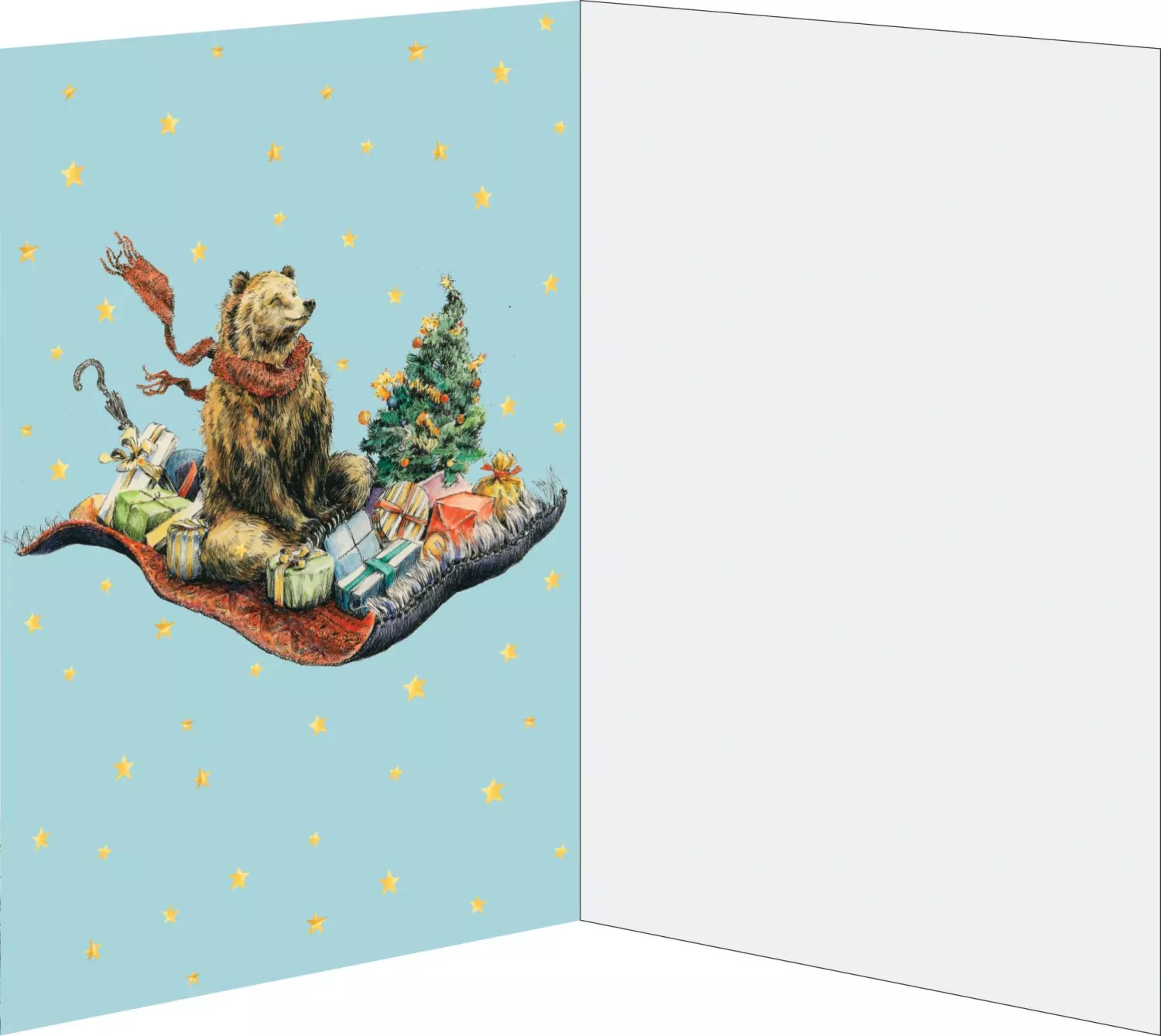 Liten Adventskalender som julkort - Godnattstunden