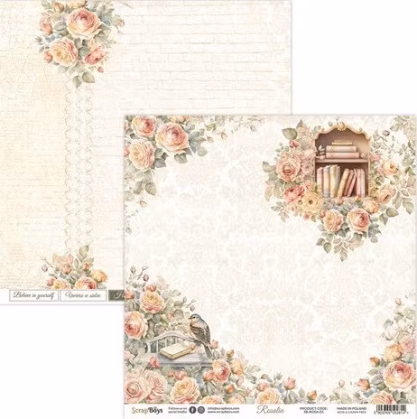 Vackra pysselpapper - Rosalia