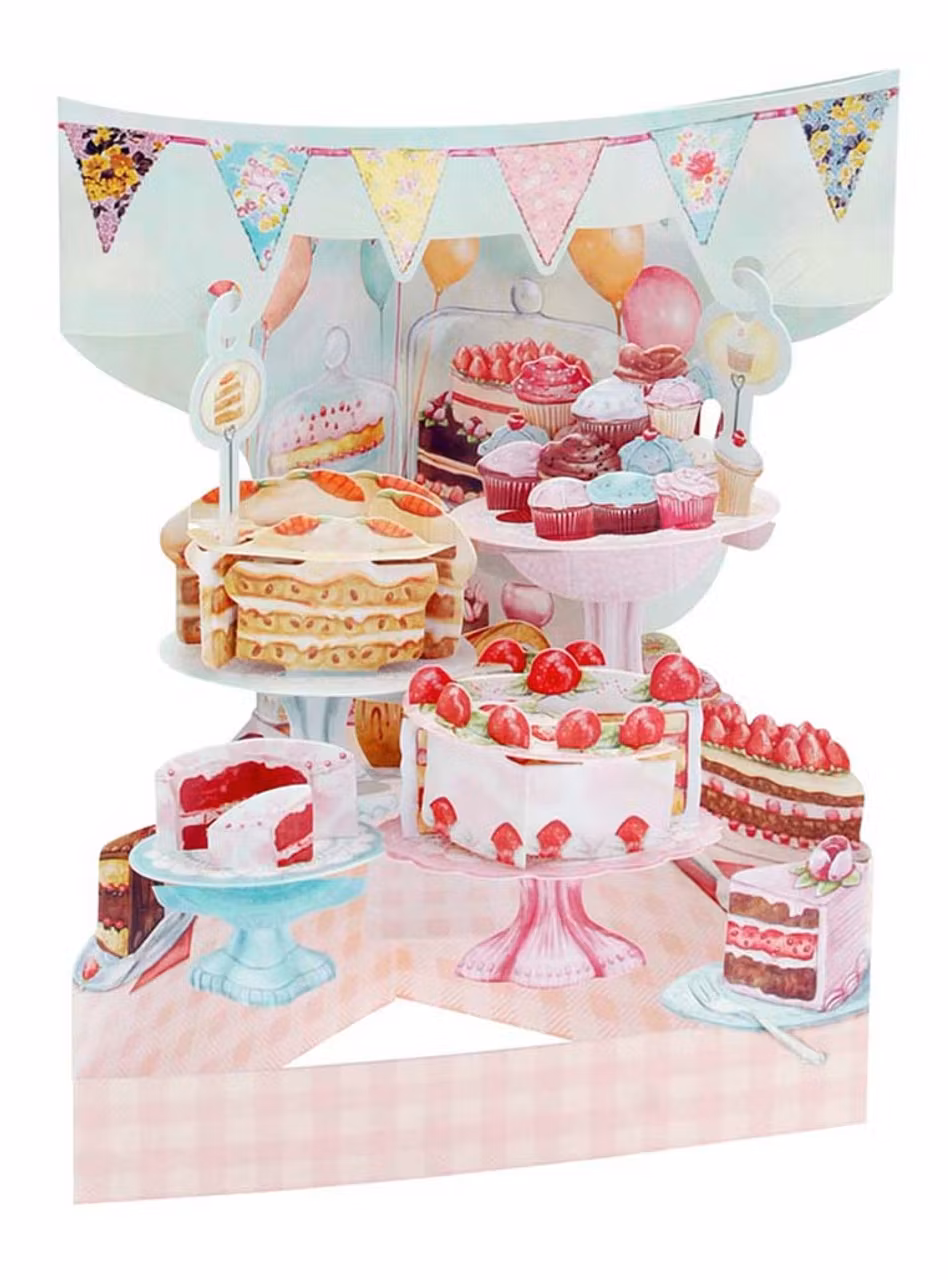 Magiskt gratulationskort - Hembakat (Fraktfritt)