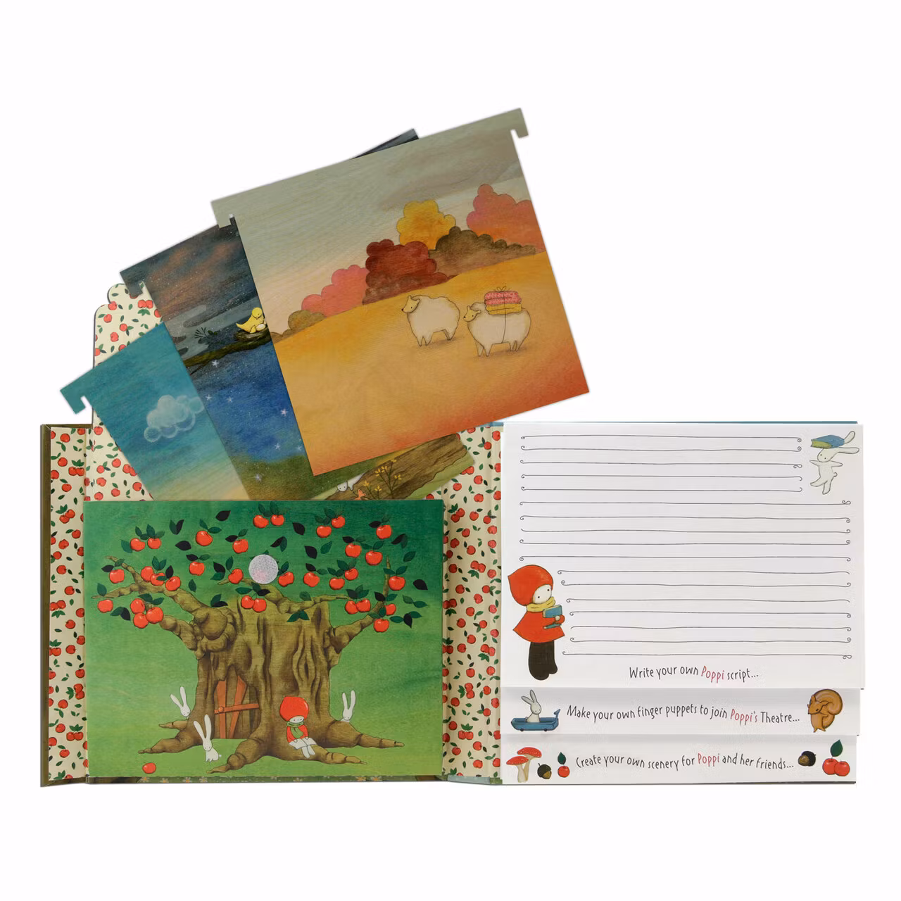 Pappteater - Poppy och vännerna