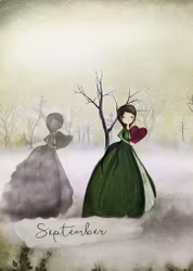Enkelt Kort - September (Fraktfritt)