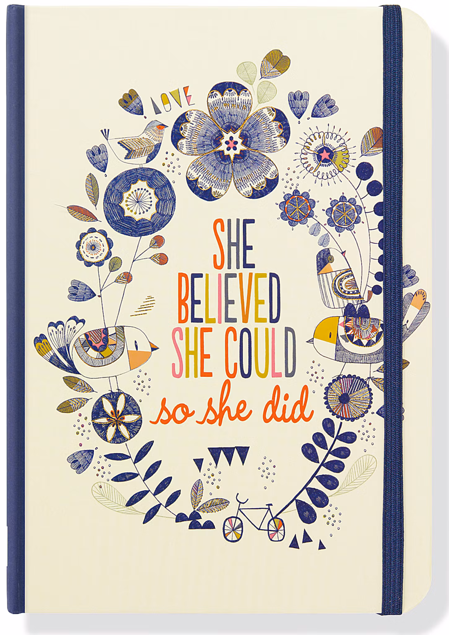 Anteckningsbok - She belived she could....so she did