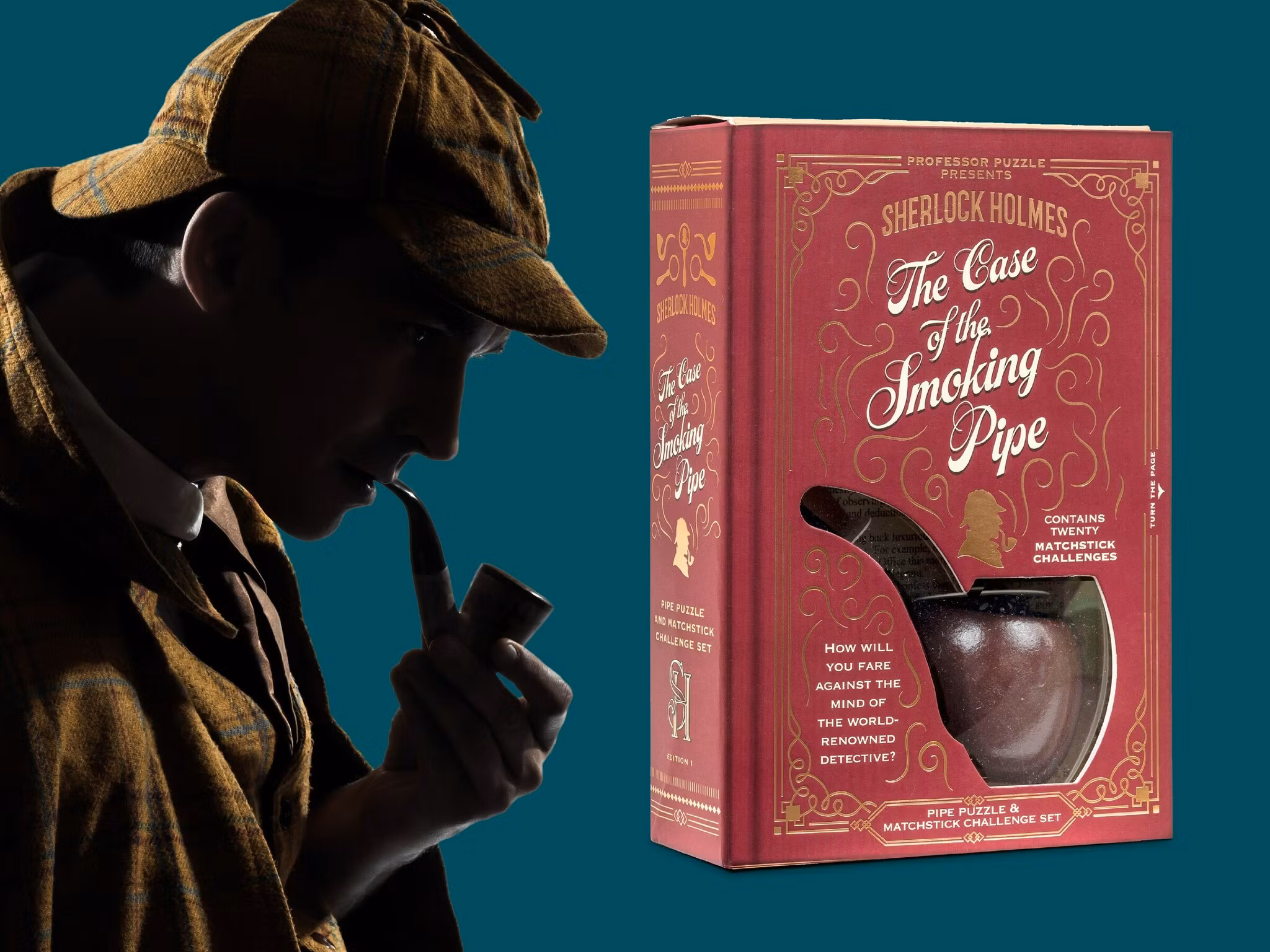 Sherlock Holmes - Fallet med den rykande pipan