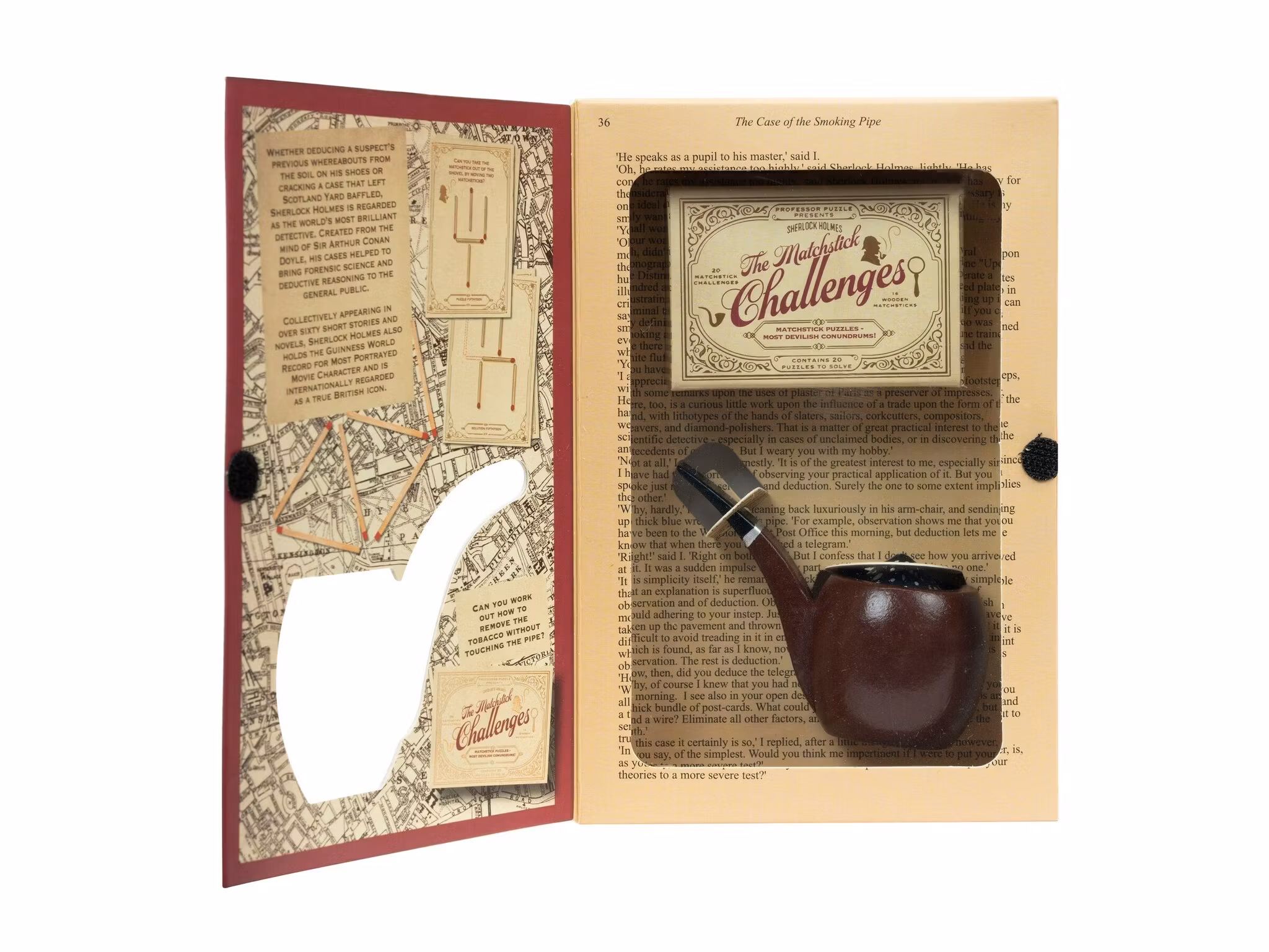 Sherlock Holmes - Fallet med den rykande pipan