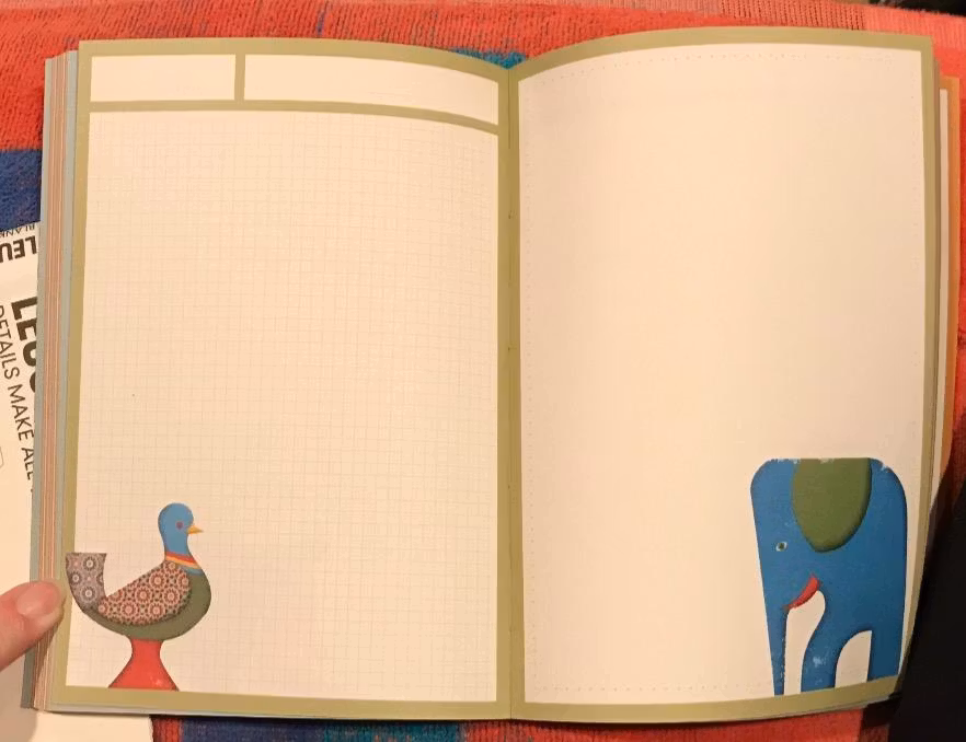 Anteckningsbok - Djur jorden runt