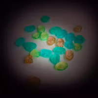 Självlysande meteoriter