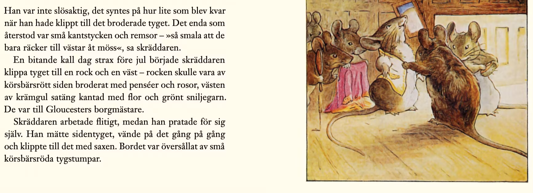 Sagan om skräddaren, katten och musen