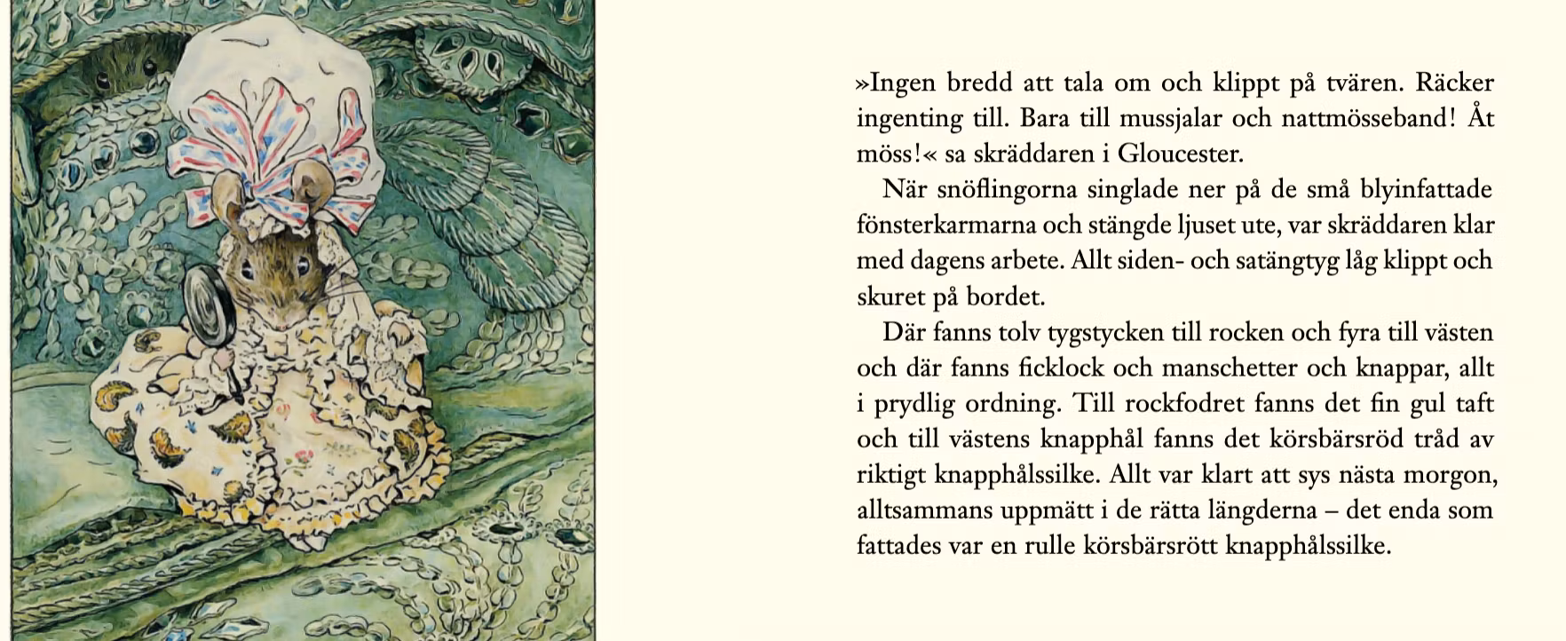 Sagan om skräddaren, katten och musen