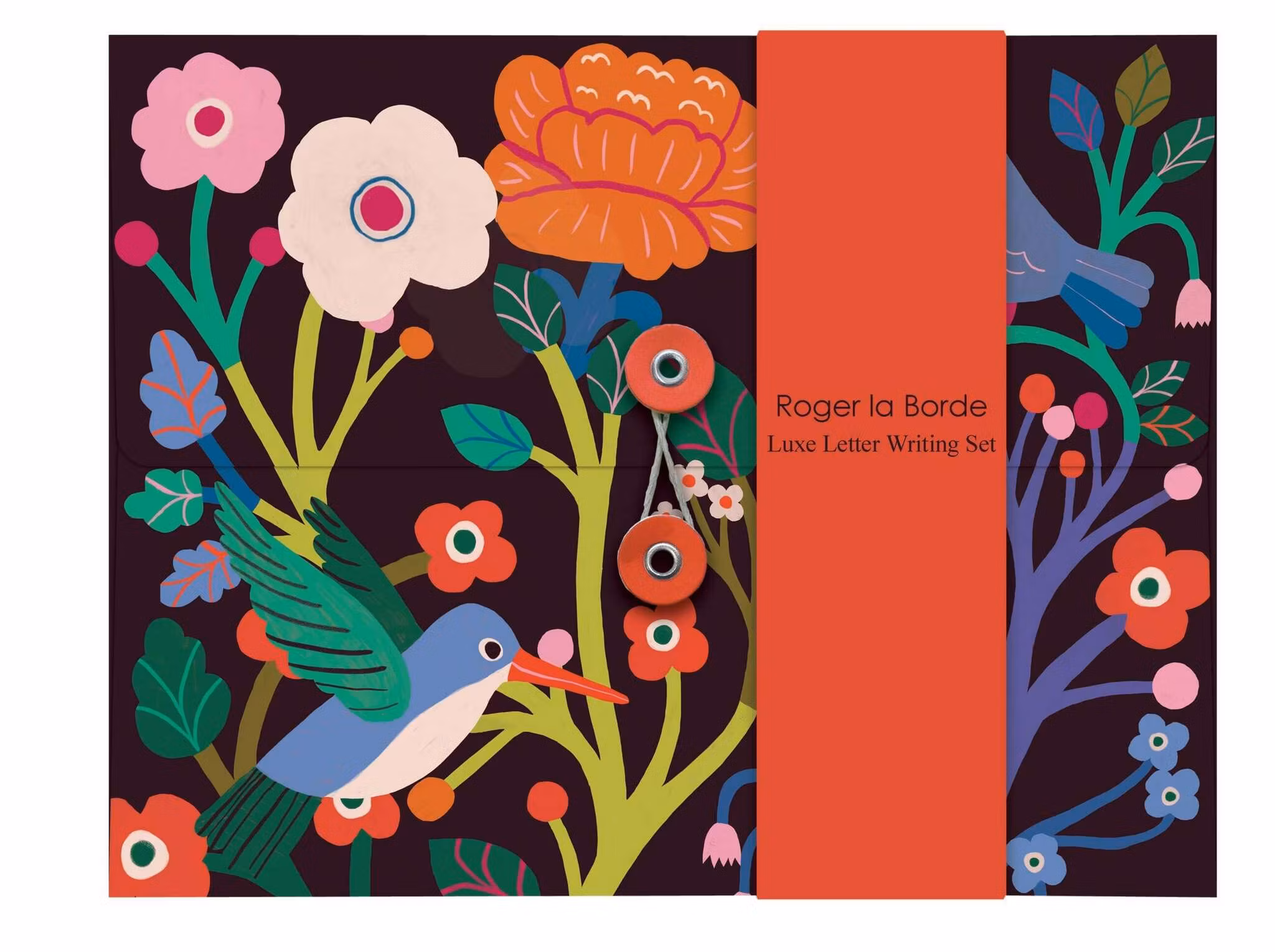 Skrivset med Brevpapper - Fågelsång