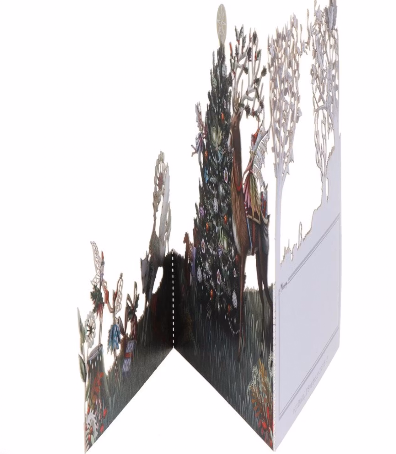 Magiskt julkort - Små älvornas jul (Fraktfritt)