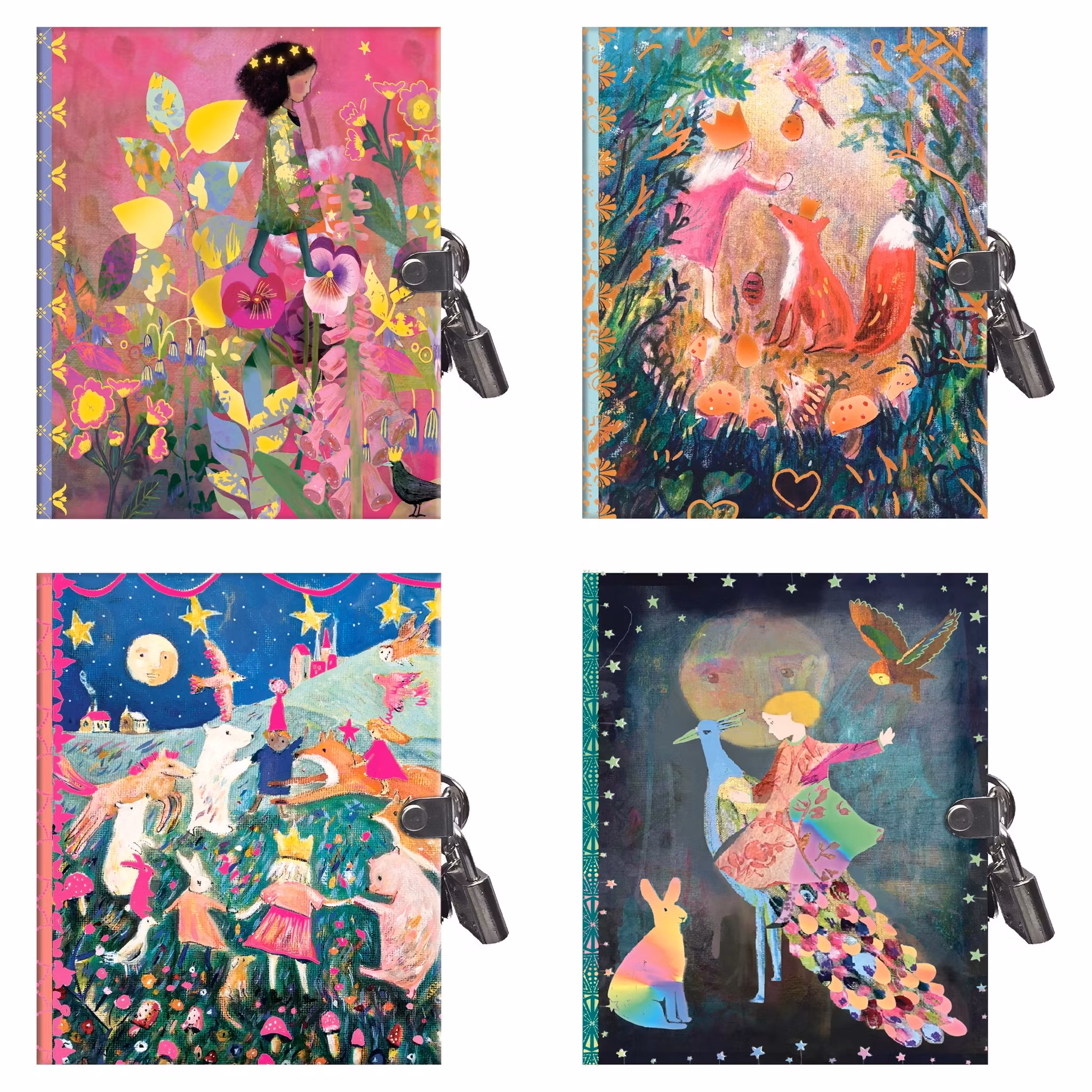 Söt liten dagbok - Flera att välja bland