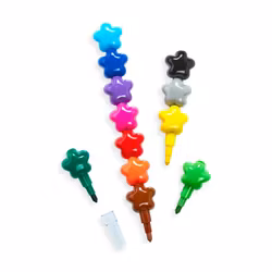 Många småpennor i rad