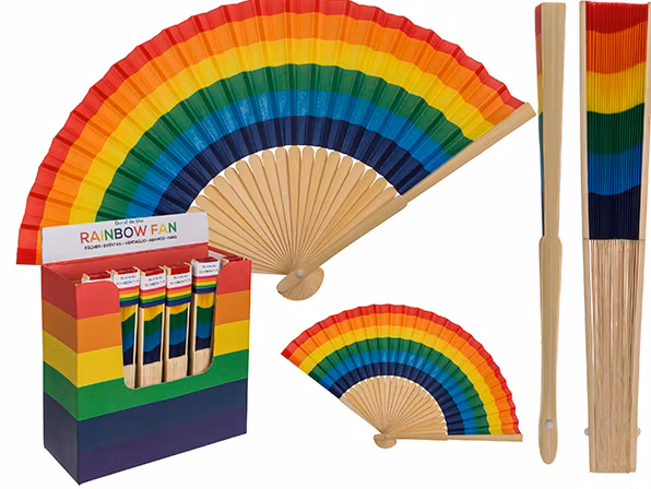 Vacker solfjäder - Regnbåge