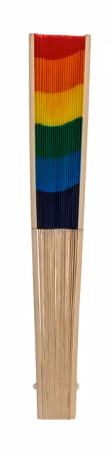 Vacker solfjäder - Regnbåge