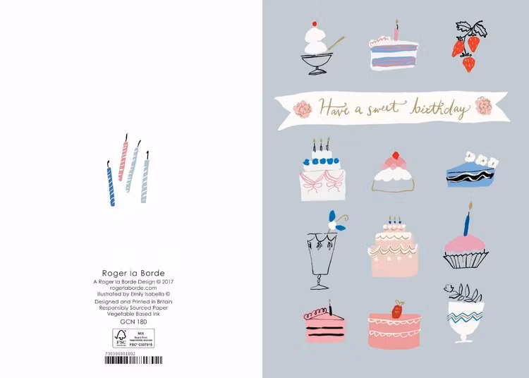 Kort med kuvert - Söta gratulationer (Fraktfritt)