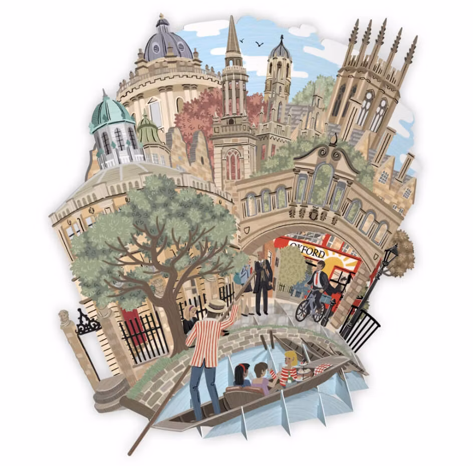 Magiskt, utvikbart gratulationskort - Spiror av drömmar (Fraktfritt)