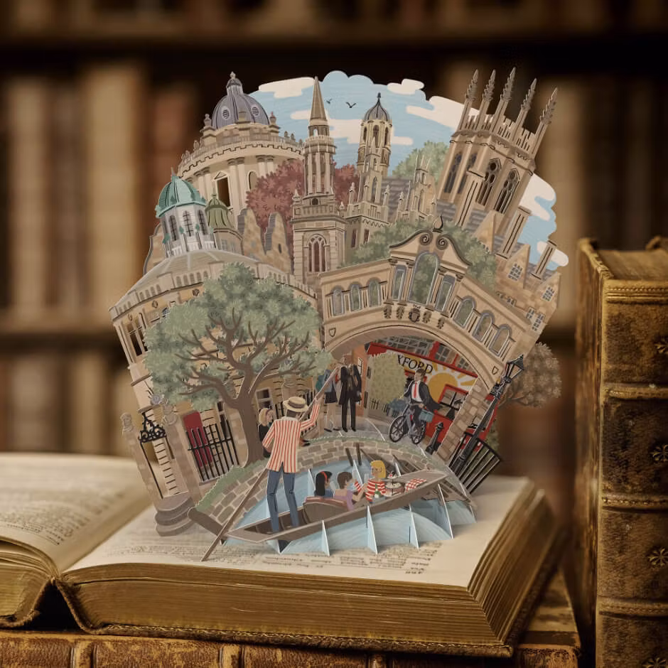 Magiskt, utvikbart gratulationskort - Spiror av drömmar (Fraktfritt)