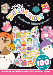 Pysselbok med glänsande klistermärken - Squishmallows