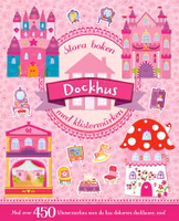 Stora boken med klistermärken - Dockhus (från ca 4 år)