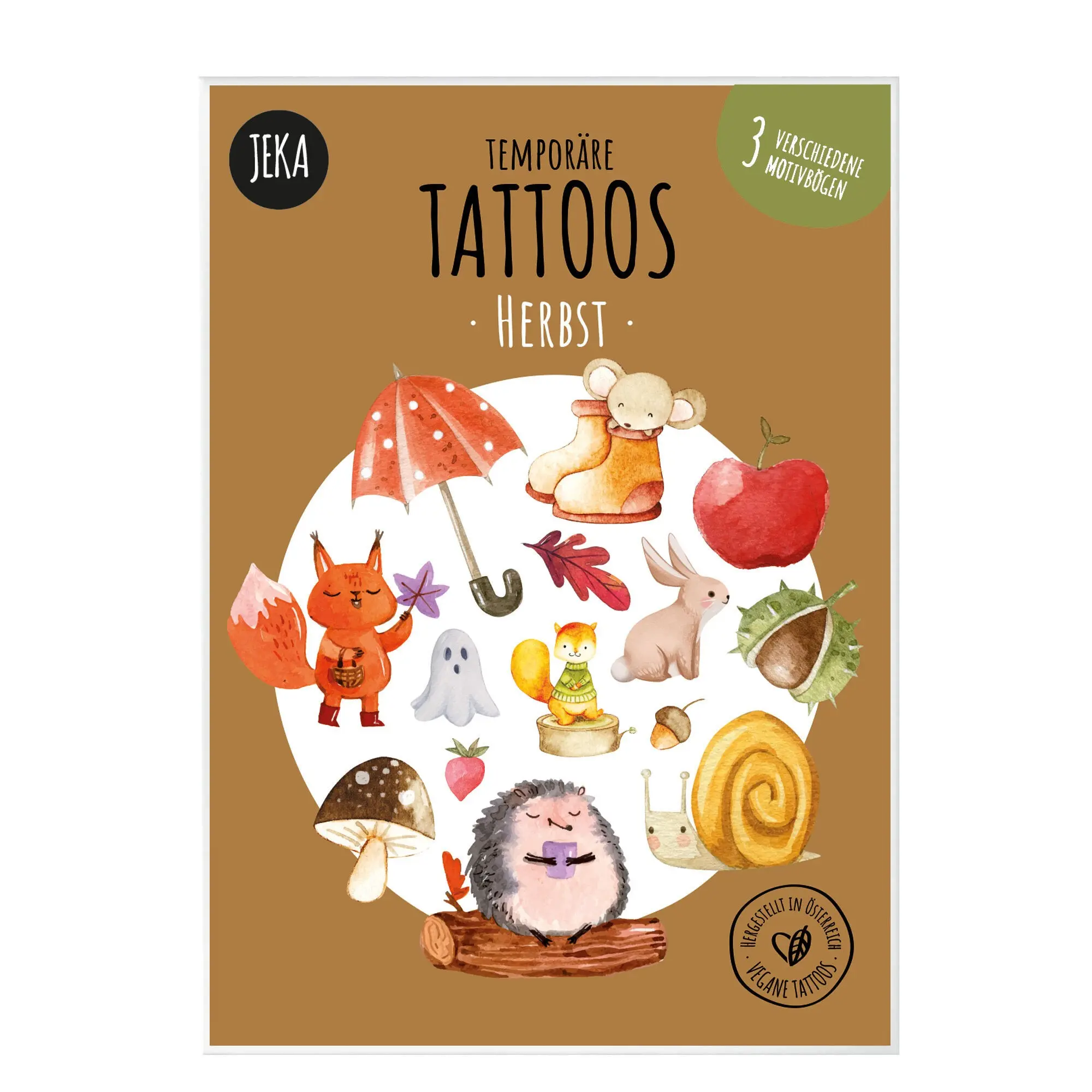 Tatueringar - Hösten & Halloween (Fraktfritt)