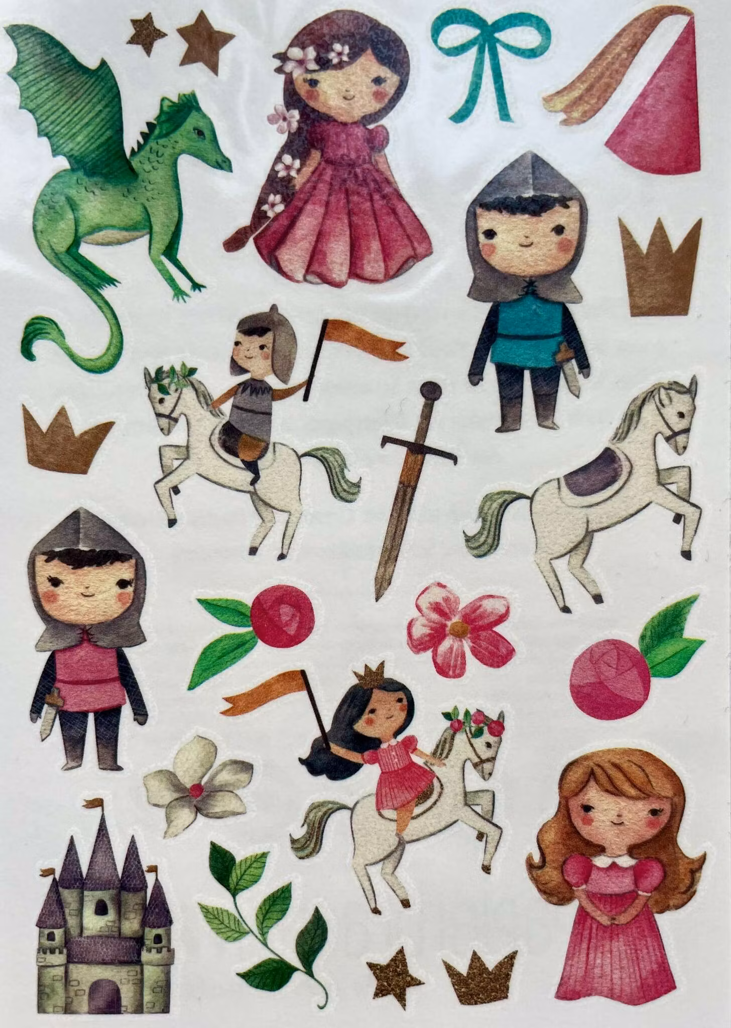 Underbara Tatueringar - Prinsar och Prinsessor (Fraktfritt)