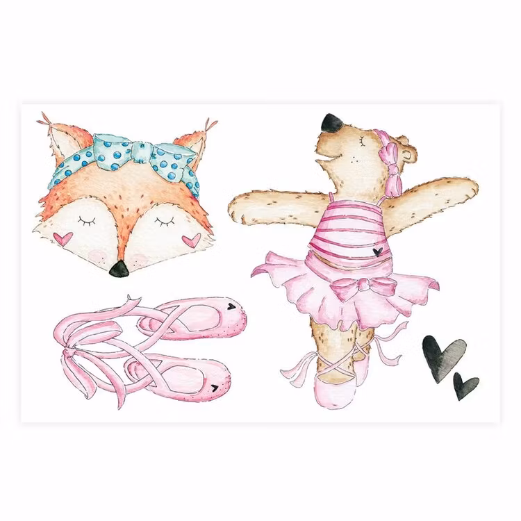 Tatueringar - Äventyr i pastellfärger