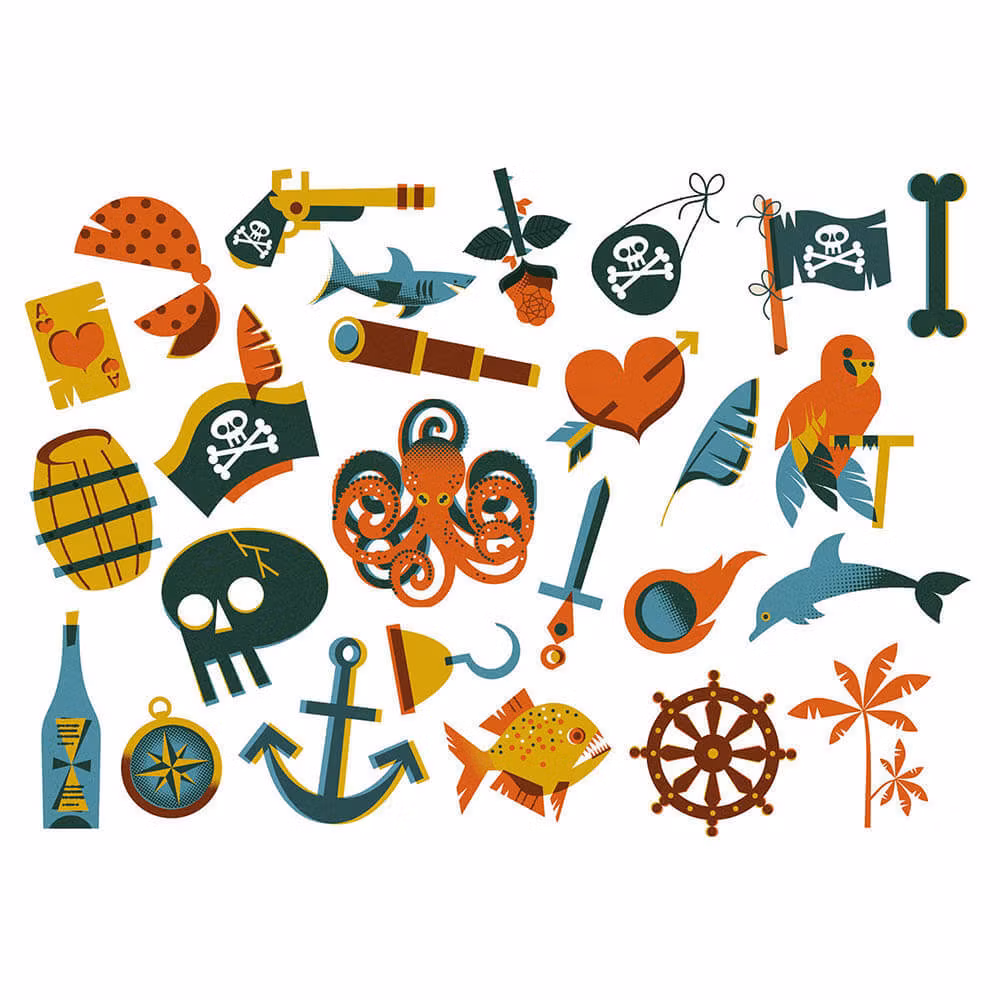 Tatueringar - Pirater