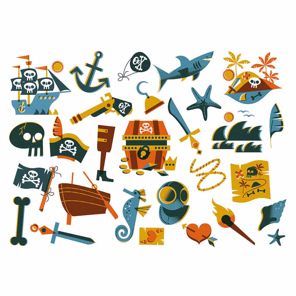 Tatueringar - Pirater