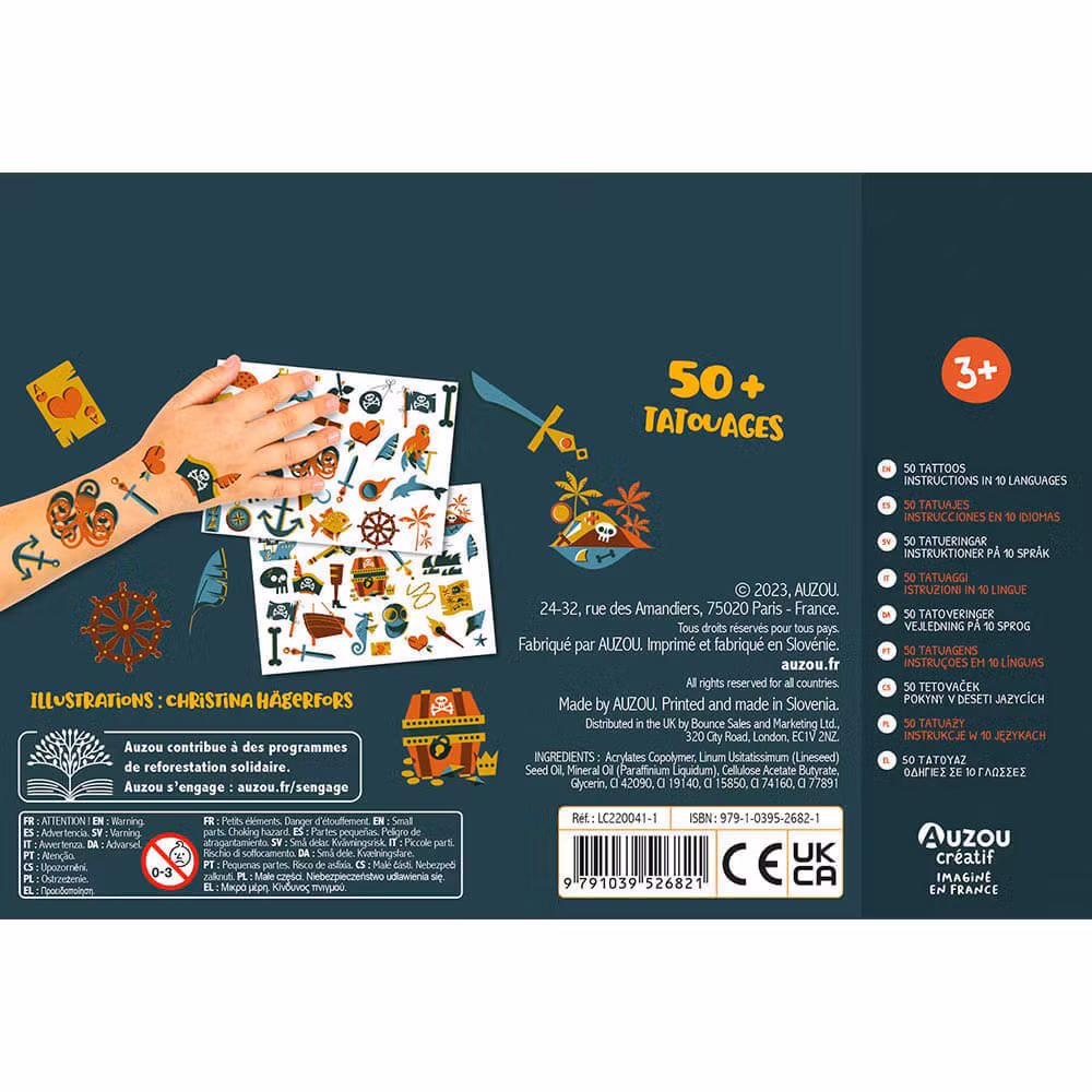 Tatueringar - Pirater