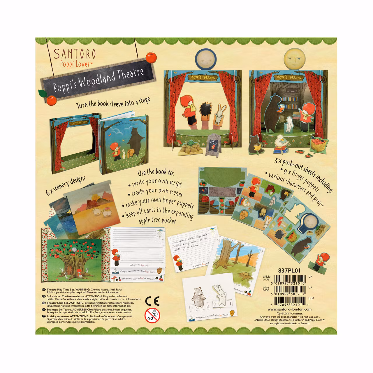 Pappteater - Poppy och vännerna