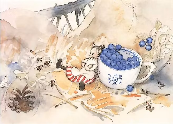 Enkelt Kort - Teskedsgumman (Fraktfritt)