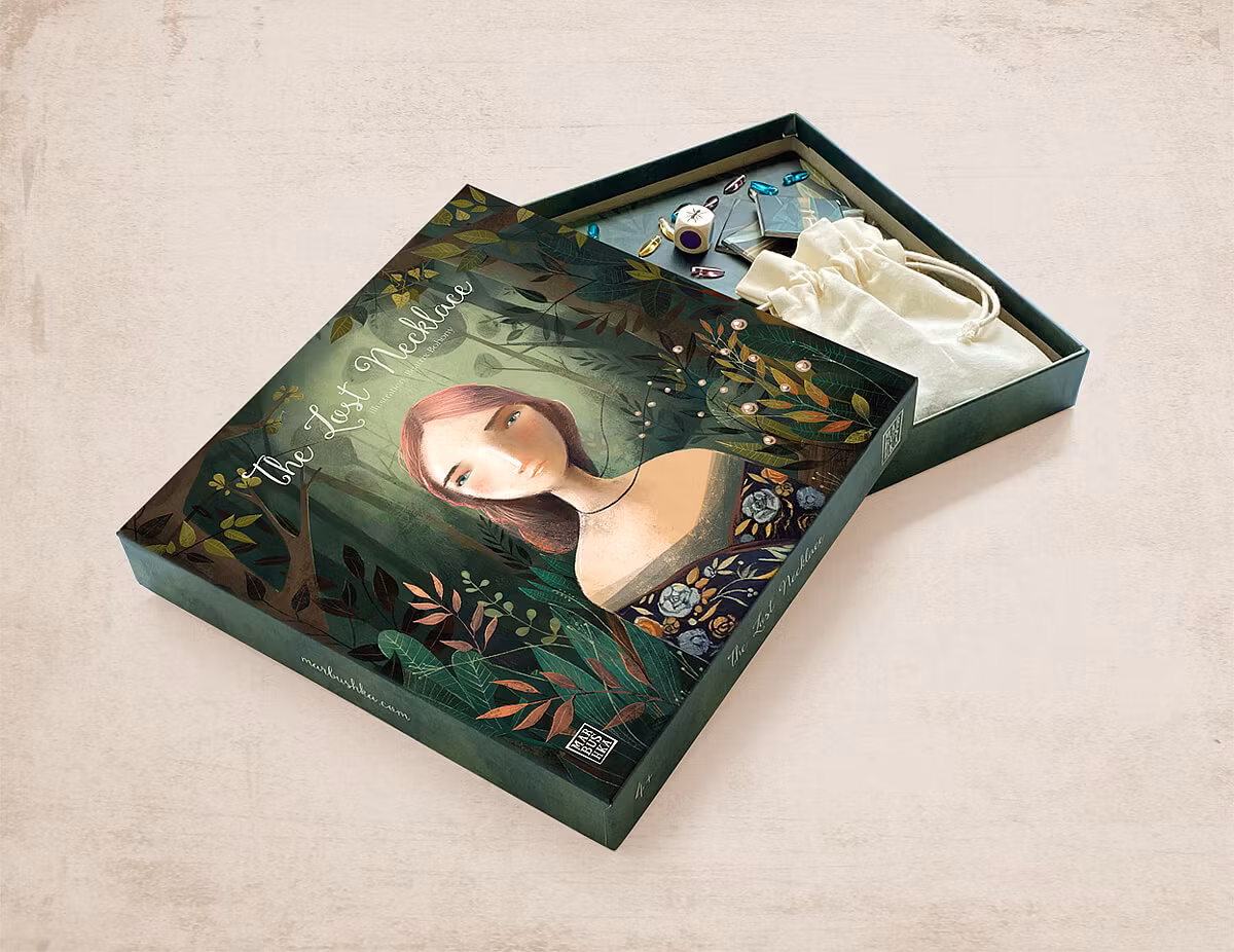 Det förlorade halsbandet - Ett magiskt vackert spel från Marbushka