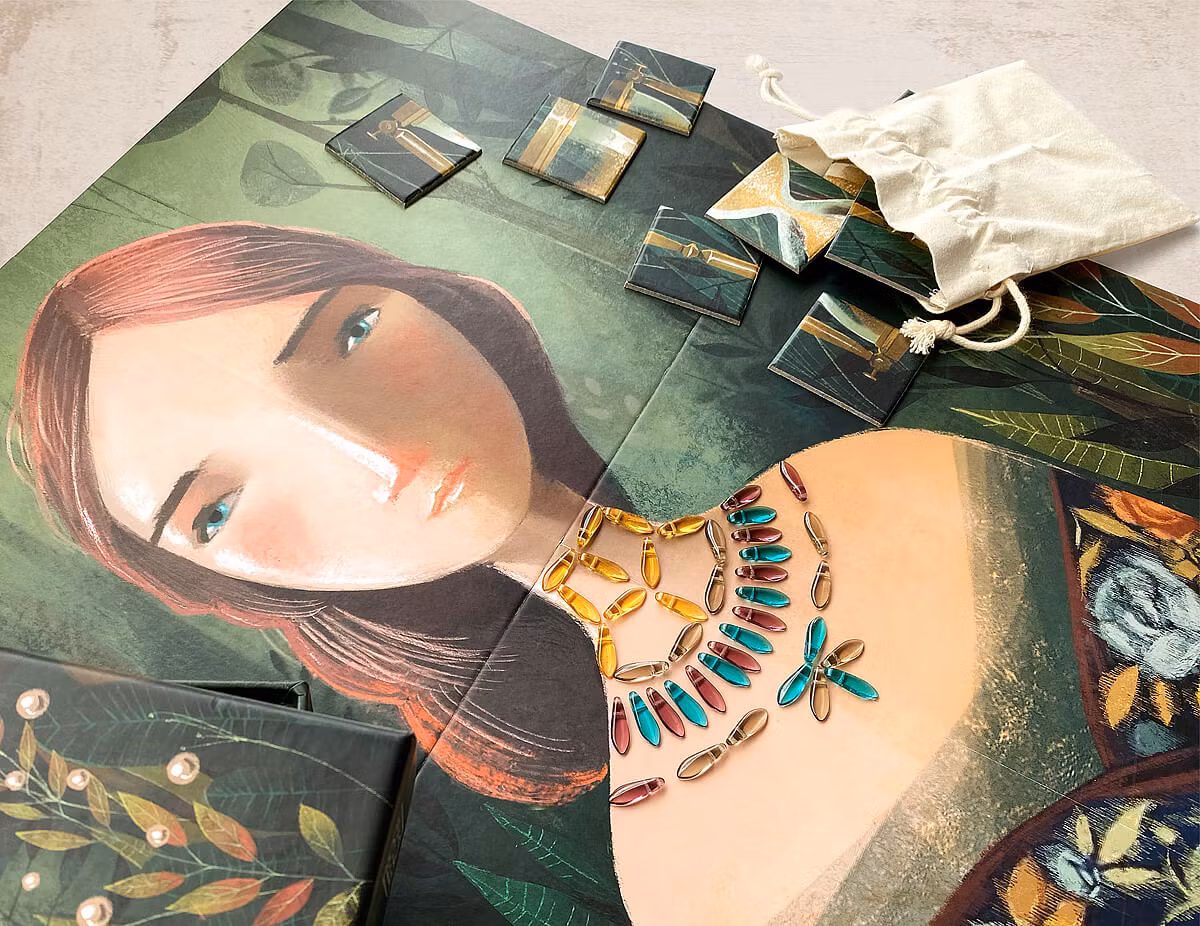 Det förlorade halsbandet - Ett magiskt vackert spel från Marbushka