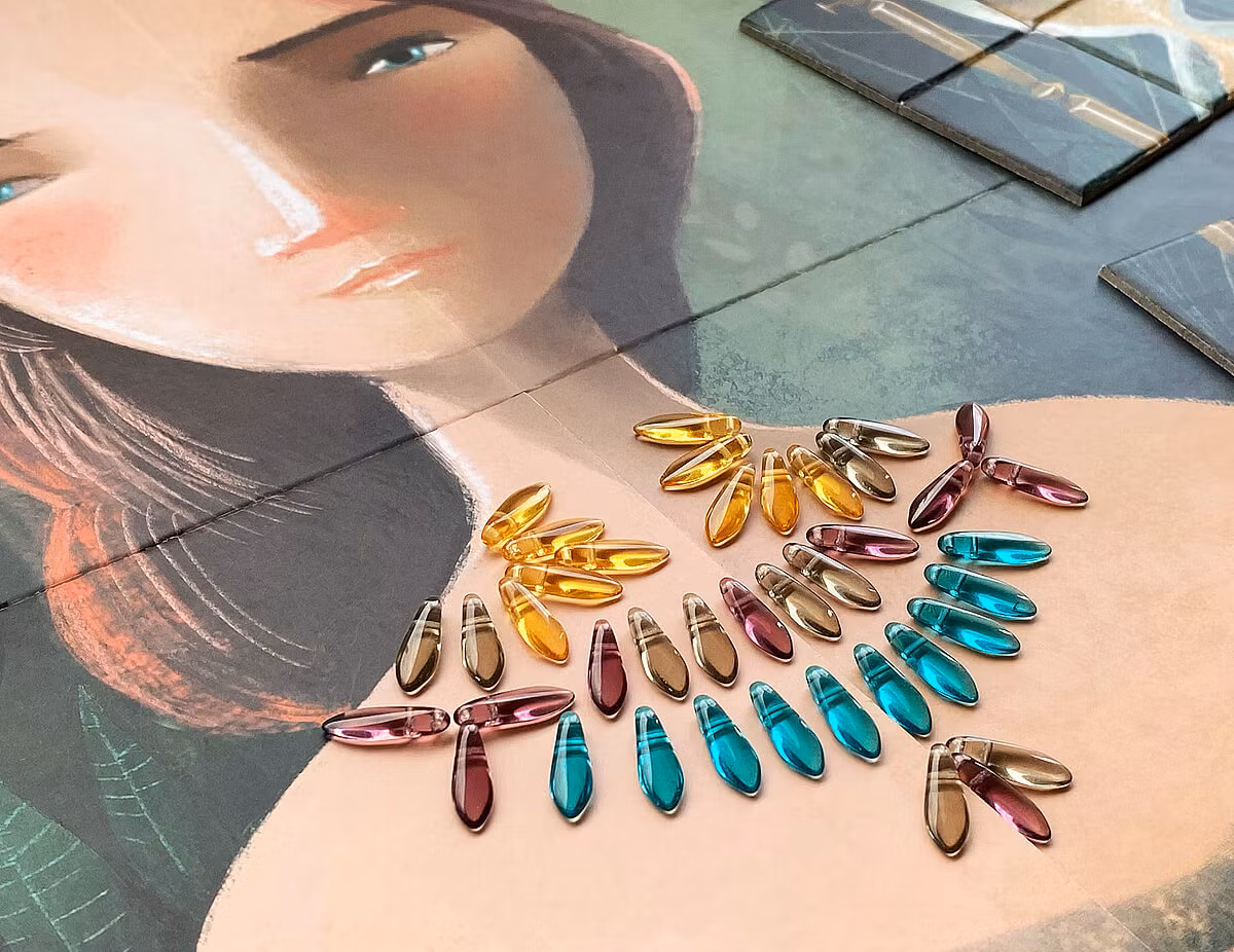 Det förlorade halsbandet - Ett magiskt vackert spel från Marbushka