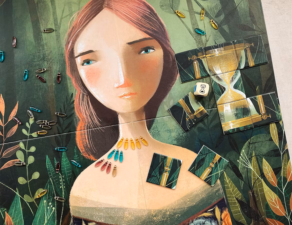 Det förlorade halsbandet - Ett magiskt vackert spel från Marbushka