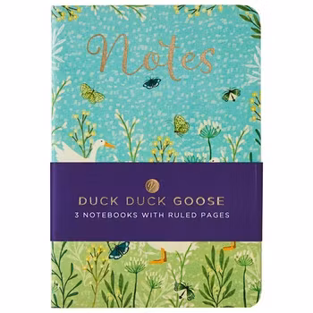 Små Anteckningsböcker (3 stycken) - Duck duck goose