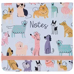 Mindre anteckningsbok med många sidor - Doodley Dogs