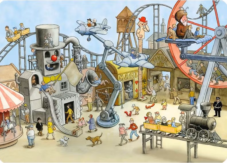 Tallriksunderlägg - Tivoli